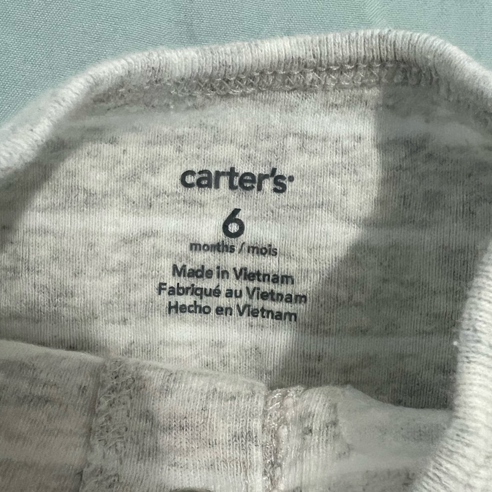 Carter's Baby Boys' Bear Pocket Creeper 6 Months - Picture 4 of 5